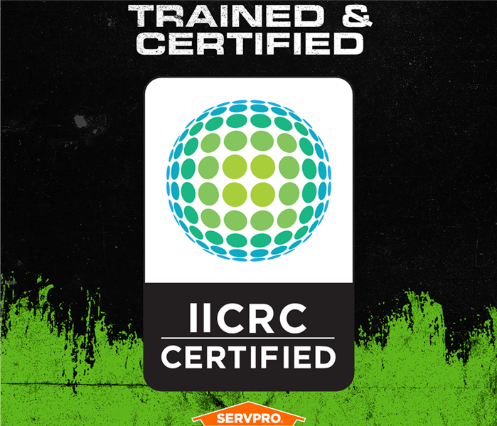IICRC and servpro logos